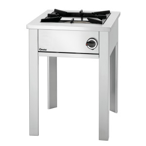Professional Gas Stove on Legs - 1 Burner - 280 mm Bartscher 1050603