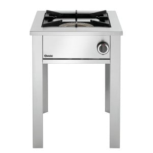 Profesionálny plynový varič na nohách - 1 horák - 280 mm Bartscher 1050603
