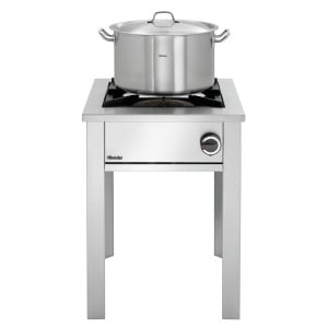 Profesionálny plynový varič na nohách - 1 horák - 280 mm Bartscher 1050603