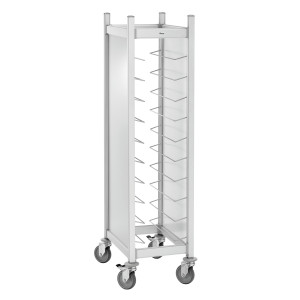 Stainless Steel Trolley 10 Shelves GN 1/1