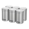 Set of 6 Aluminum Salt Shakers - 11 cm - Bartscher