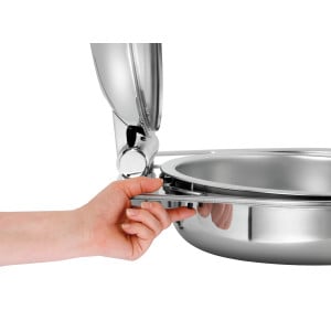 Chafing Dish Flexibilný Okrúhly s Odnímateľným Vekom - 6,2 L - Bartscher