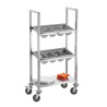 Cutlery Trolley in Stainless Steel - Bartscher