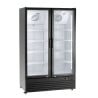 Armoire Réfrigérée Positive et Négative - 2 Portes Vitrées -  820 L - Bartscher