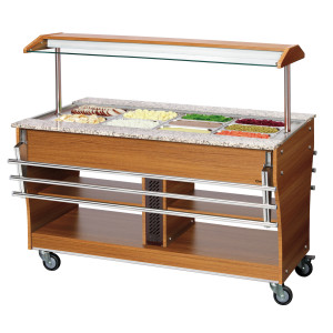 Chariot Buffet Teplý Bartscher - GN 1/1 Hygiena a Mobilita