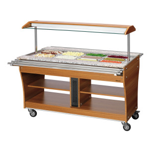 Chariot Buffet Teplý Bartscher - GN 1/1 Hygiena a Mobilita