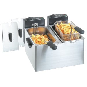 Friteuse MINI III Bartscher - Double cuve 4 litres - Puissance 4400W