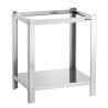 Support PO NT5 Bartscher in Nickel-Chrome Steel - Dimensions 760x610x900 mm