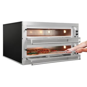 Štyri Pizza Bartscher ET205 2BK 1050x1050 - Profesionálna rúra 18 pízz