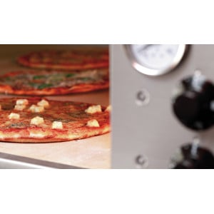 Štyri Pizza Bartscher ET205 2BK 1050x1050 - Profesionálna rúra 18 pízz