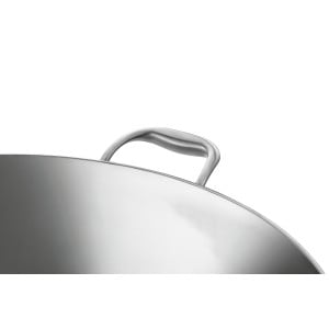 Sauteuse wok professionnelle Bartscher - Acier inoxydable - 22L