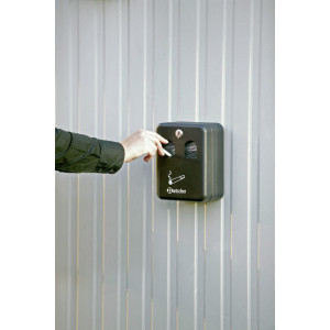 Čierny nástenný popolník Bartscher 860000 | Profesionálne použitie