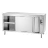 Armoire chauffante 700 Bartscher : Meuble bas inox professionnel