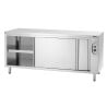 Professional stainless steel warming cabinet for optimal heat retention