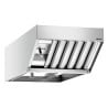 Condensation hood Silversteam-K in stainless steel - Optimized professional kitchen