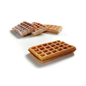 Professional Bartscher waffle maker with 2 tanks - Fast and crispy cooking