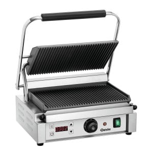 Grill contact Panini 1RDIG Bartscher - Performant et polyvalent