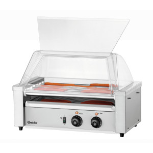 Roller Grill Lid 7181 Bartscher: Professional Kitchen Versatility