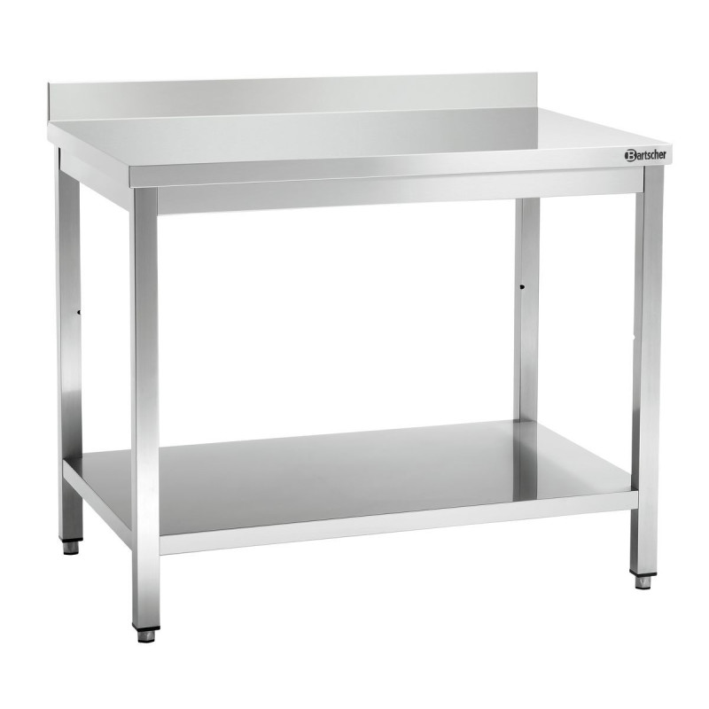 Stainless steel work table L1000, AD, Bartscher | Spacious & robust