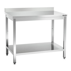 Bartscher stainless steel work table 1800mm - Robust and functional