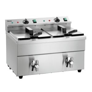 Professional induction fryer 2x8L Bartscher 165119