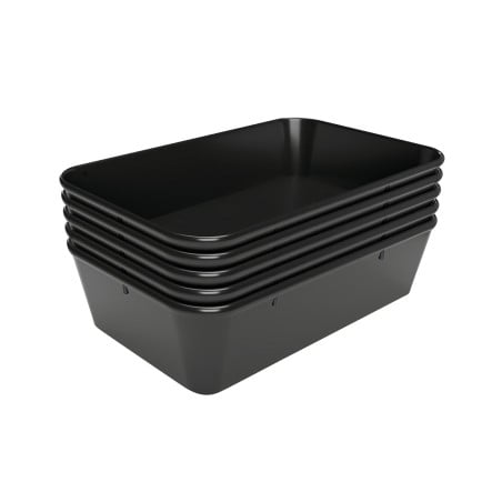 Presentation dish 80S-190x300 in black melamine - Bartscher - Attractive design