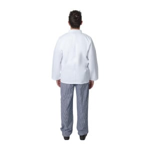 Veste De Cuisine Mixte Blanche À Manches Longues Vegas - Taille L - Whites Chefs Clothing - Fourniresto