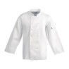 Biela unisex kuchynská bunda s dlhými rukávmi Vegas - Veľkosť S - Whites Chefs Clothing - Fourniresto