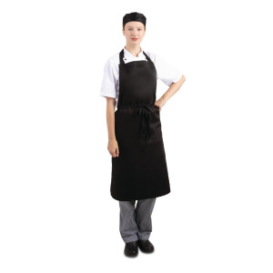 Black Bib Apron - 965 x 711 mm