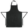 Black Bib Apron - 965 x 711 mm