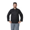 Unisex Black Long Sleeve Vegas Kitchen Jacket - Size Xs - Whites Chefs Clothing - Fourniresto