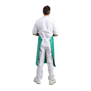 Water-Resistant Very Resistant Green Apron 1070 X 910 Mm - Whites Chefs Clothing - Fourniresto