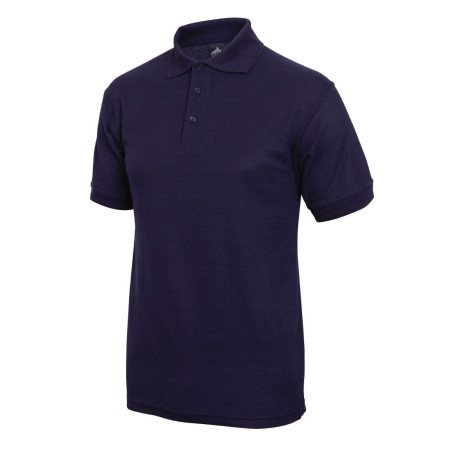 Unisex Navy Blue Polo Shirt - Size S - FourniResto - Fourniresto