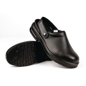 Mixed Black Safety Clogs - Size 45 - Lites Safety Footwear - Fourniresto