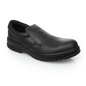 Black Safety Moccasins - Size 36 - Lites Safety Footwear - Fourniresto