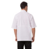 White Unisex Montreal Cool Vent Chef Jacket - Size Xs - Chef Works - Fourniresto