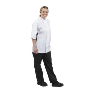 White Nevada Unisex Kitchen Jacket - Size XXL - Whites Chefs Clothing - Fourniresto