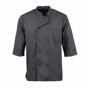 Veste De Cuisine Mixte Grise - Taille M - Chef Works - Fourniresto