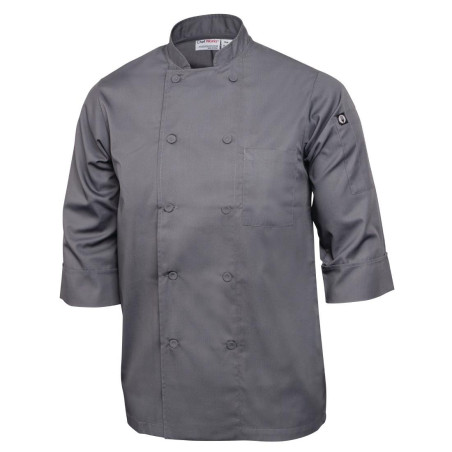 Kuchynský odev šedý unisex - veľkosť XXL - Chef Works - Fourniresto