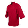 Veste De Cuisine Mixte Rouge - Taille L - Chef Works - Fourniresto