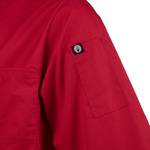 Unisex Red Kitchen Jacket - Size S - Chef Works - Fourniresto