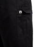 Pantalon de Cuisine Mixte Fit Cargo Noir - Taille S - Chef Works - Fourniresto