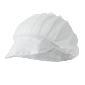 Charlotte in White Nylon - One Size - Whites Chefs Clothing - Fourniresto