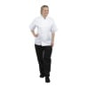 White Short Sleeve Boston Kitchen Jacket - Size XXL - Whites Chefs Clothing - Fourniresto