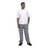 Pantalon de Cuisine Mixte Vegas à Petits Carreaux Bleus et Blancs - Taille S - Whites Chefs Clothing - Fourniresto