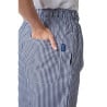 Pantalon de Cuisine Mixte Vegas à Petits Carreaux Bleus et Blancs - Taille XXL - Whites Chefs Clothing - Fourniresto