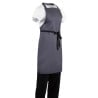 Anthracite Grey Polycotton Bib Apron 711 x 965 mm - Whites Chefs Clothing - Fourniresto