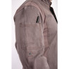 Unisex Graphite Gray Hartford Zipper Chef Jacket - Size L - Chef Works - Fourniresto