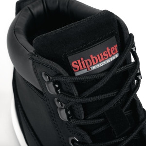 High Leather Safety Shoes - Size 44 - Slipbuster Footwear - Fourniresto