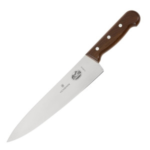 Kuchynský nôž s drevenou rukoväťou s dĺžkou čepele 25,5 cm - Victorinox - Fourniresto